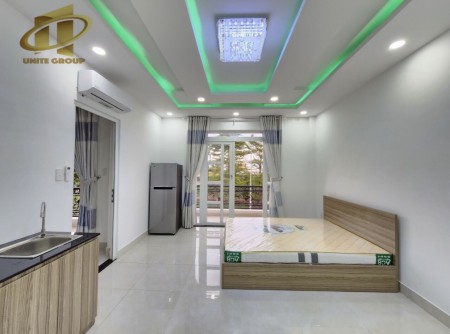 CĂN HỘ 1PN 2 BAN CÔNG FULL NT GẦN PHÚ MỸ HƯNG, SC VIVO, Bệnh viện FV Q7, 30m2