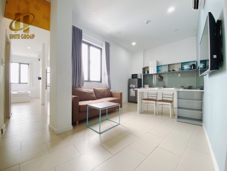 Căn hộ 1PN, ngay trung tâm Q7, gần cầu Kênh Xáng tiện qua Q8, Q5 Chỉ tính điện nước, 50m2