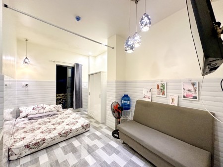 Căn Studio Ban Công Quận 8, Gần ĐH sài gòn, Sư phạm, Cầu Chữ Y, Nguyễn Văn Cừ, Giáp quận 5,1, 32m2