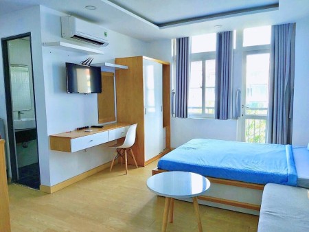 Cho thuê căn hộ full nt ban công , máy giặt riêng ngay trung sơm quận 7, 45m2