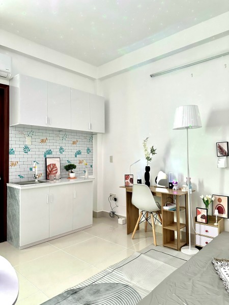 Cho thuê căn hộ quận 7 full nt gần đại học rmit , tdt , ufm , lotte …., 45m2