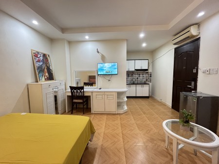 CHO THUÊ CHDV STUDIO FULL NT NGAY CHỢ TÂN MỸ Q7_GẦN CRESCENT MALL, PMH,,DH UFM, 45m2