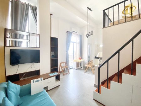 Đang trống Căn HỘ Có Gác Full NT Ban công - Và DV Free Nha, 40m2