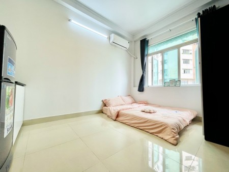 CHO THUÊ CĂN HỘ FULL NỘI THẤT 1 PHÒNG NGỦ RIÊNG Ở CV HOÀNG VĂN THỤ TÂN BÌNH, 30m2
