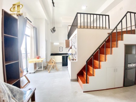 Trống sẵn phòng duplex 2 chỗ ngủ ngay Lý Phục Man quận 7, 35m2