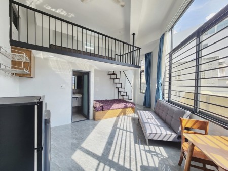 Cho thuê phòng mới tinh 2 mặt tiền Lâm Văn Bền quận 7, 35m2