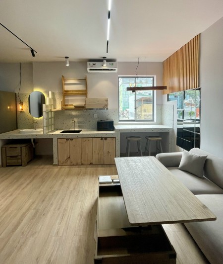 Căn hộ 1PN full NT_mặt tiền Nguyễn Sơn Hà Q3, ngã sáu Cộng Hoà, CV 23/9, 50m2