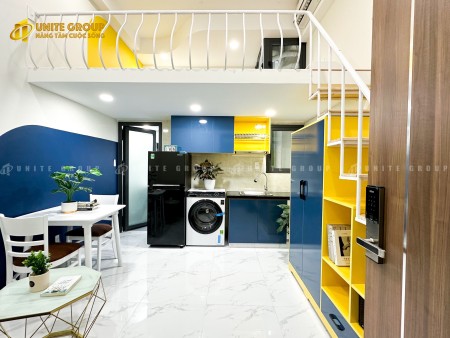 CĂN HỘ GÁC CAO FULL NT BANCON NGAY MẶT TIỀN ĐƯỜNG LÂM VĂN BỀN - GẦN KCX, ĐH UFM, CẦU TÂN THUẬN,, 45m2