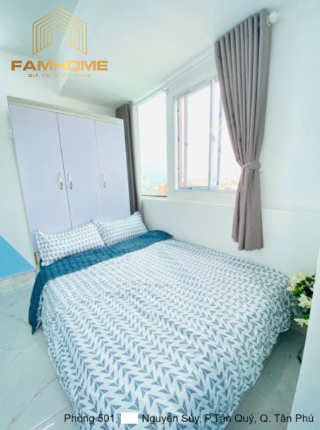 Studio giá rẻ - Full nội thất - Ngay chợ Tân Hương - ĐH Văn Hiến - ĐH Công Thương, 25m2
