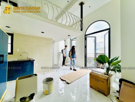 Duplex ban công full NT có máy giặt riêng gần Đh tdtu, Rmit, Lotte Q7, 35m2