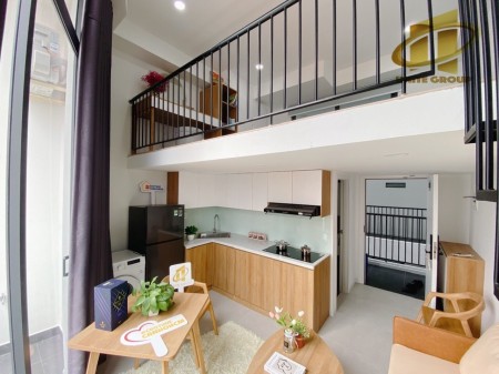 CĂN DUPLEX - BANCON - NT CƠ BẢN ( gần Lotte mart , Đại học TĐT ), 35m2