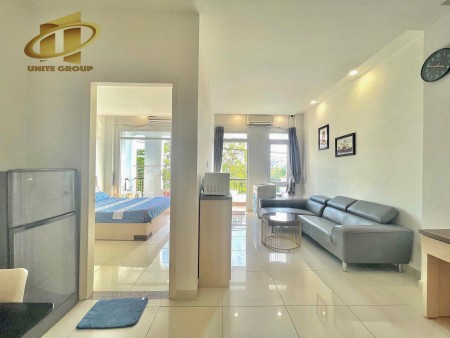 Căn Hộ 1 Phòng Ngủ Ban Công Thoáng Mát Đ. Nguyễn Thái Bình Q1 - Gần Chợ Bến Thành, Bitexco, Văn Lang, 40m2