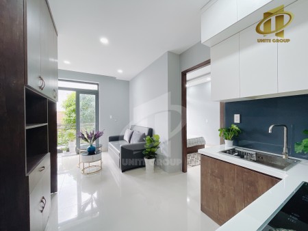 Căn hộ 1 Phòng ngủ Quận 7 có máy giặt riêng, balcon, cạnh Lotte Mart, 50m2