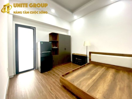 Khai Trương Studio Nguyễn Thái Bình Q1 full nội thất cao cấp máy giặc riêng cửa sổ lớn thoáng mát, 45m2