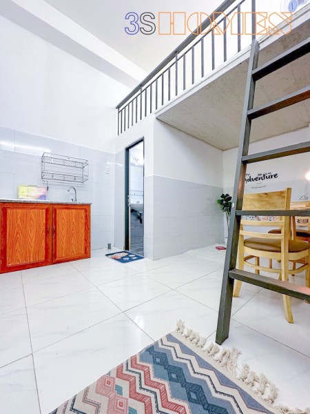 Phòng trọ sinh viên gần cv làng hoa gò vấp, ở được 2-3 người thoải mái, 24m2