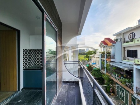 Căn hộ ban công tách bếp có máy giặt riêng gần Sunrise city, Sc Vivo, Lotte Q7, 30m2