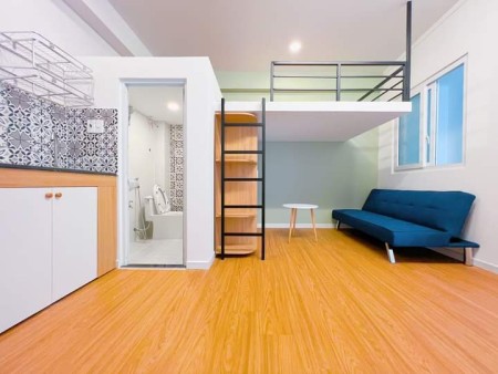 CĂN HỘ DUPLEX FULL NỘI THẤT GIÁ MỀM 143 CÔ GIANG, Q1, 35m2