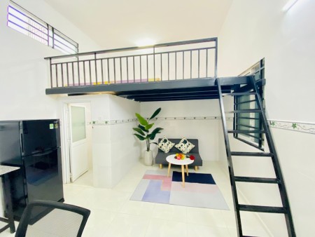 Trống CĂN HỘ Duplex 22m2 NỘI THẤT CƠ BẢN - GẦN ĐH HUIT, VHU - NGUYỄN HƯU TIẾN, TÂN PHÚ, 22m2