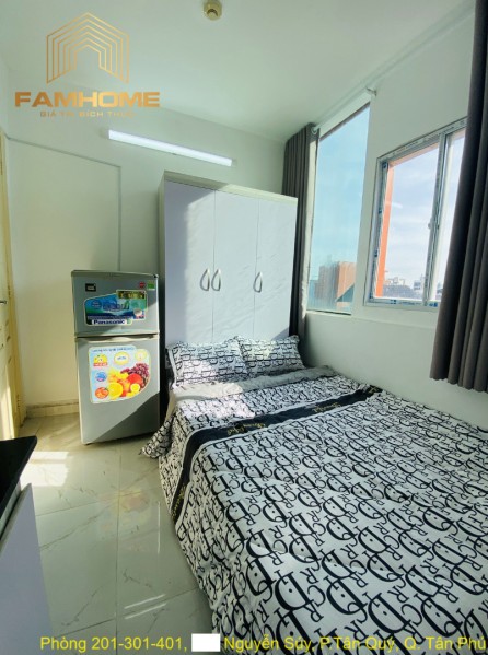 TRỐNG CĂN HỘ STUDIO CỬA SỔ 18M2 FULL NỘI THẤT - VÀO Ở NGAY - NGUYỄN SÚY, TÂN PHÚ, 18m2