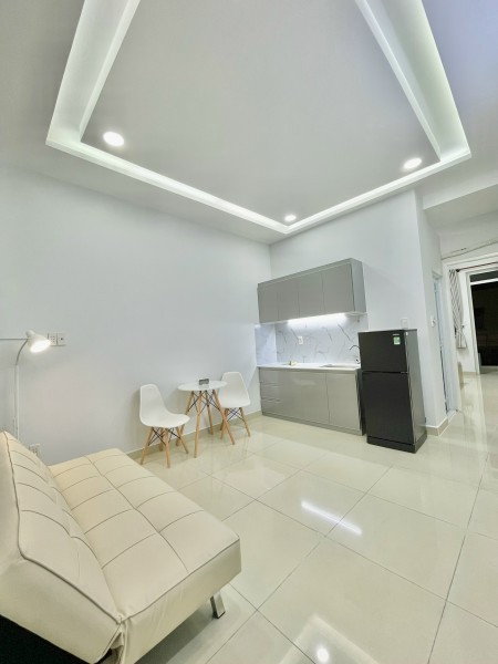 Trống CĂN HỘ Studio 24m2 BẾP TÁCH - FULL NỘI THẤT - GIẢM NGAY 500K - ĐỘC LẬP, TÂN PHÚ, 24m2