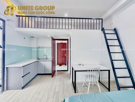 TRỐNG LẠI CĂN GÁC BACON ĐẦY ĐỦ NỘI THẤT NGAY MẶT TIỀN ĐƯỜNG - PHÒNG MỚI SẠCH SẼ AN NINH TUYỆT ĐỐI, 45m2