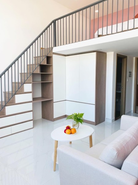 CHÍNH CHỦ CHO THUÊ CĂN HỘ CHUNG CƯ - ngay mặt tiền đường - full nt thoáng mát, 45m2