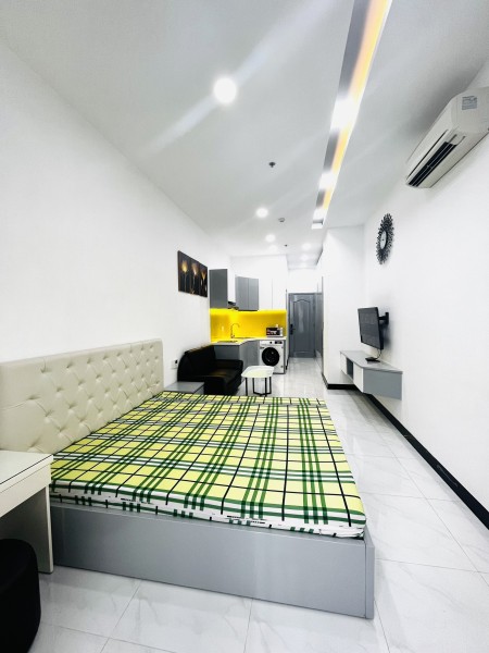 Căn hộ cho thuê full nt ban công máy giặt riêng nằm ngay trung tâm quận 7, 45m2