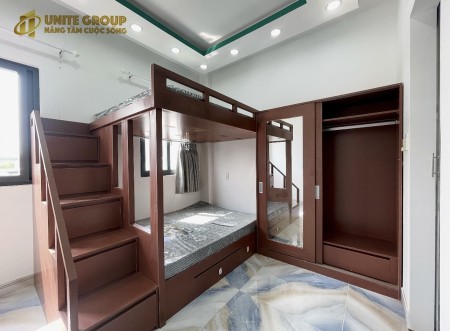 Đường Âu Dương Lân Quận8Căn Hộ 1PN FULL NỘI THẤT mới khai trương (Máy giặt riêng), 30m2