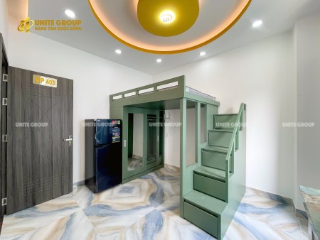 Cho thuê phòng có gác full nội thất, nhà mới 100% gần cầu Chữ Y, Cầu Nguyễn Văn Cừ, Q5, Q1, Nowzone, 22m2