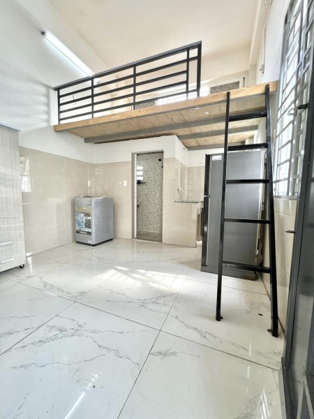 Phòng trọ có gác giá rẻ tại Trần Thái Tông - Có thể ở liền nhé các bạn, 25m2