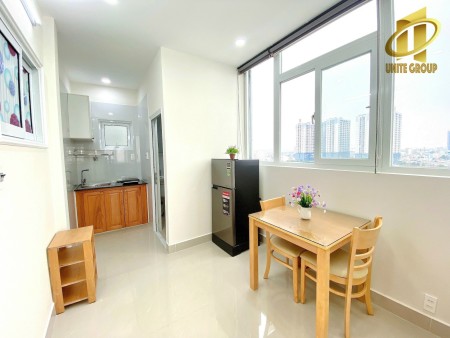 1 Phòng Ngủ Full Kính - Đầy Đủ Tiện Nghi -View Cao Thoáng Mát, 35m2