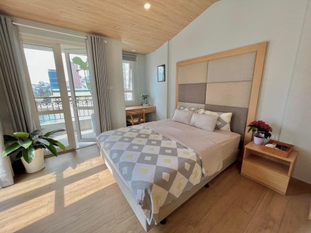 Căn Hộ Studio 1PN Ban Công, Cửa Sổ, Máy Giặc Riêng Quận 1 Gần Chợ Bến Thành, Phố Đi Bộ, Bitexco, 35m2