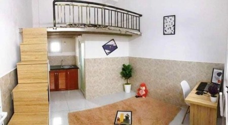 Phòng trọ có gác giá rẻ ở Phan Huy Ích, Tân Bình, 20m2
