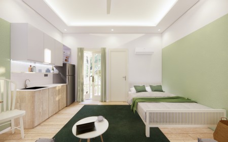Cho thuê căn hộ dịch vụ đường Bà Lê Chân quận 1 ngay Trung Tâm Thành phố, 30m2