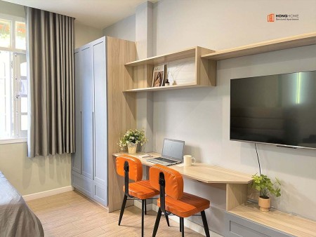 Cho thuê căn hộ dịch vụ Cống Quỳnh Quận 1 full nội thất, 30m2