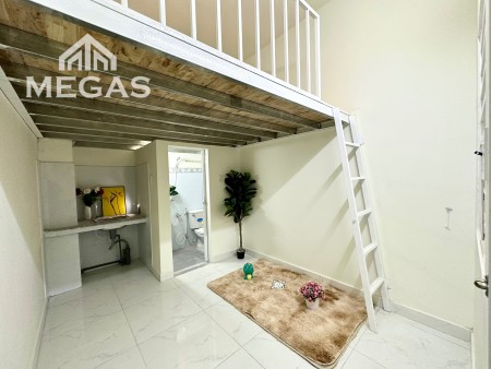 Phòng Có Gác Mới Xây Gác Cao Sẵn Máy Lạnh Nằm Ngay Ngã Tư Gò Mây, 25m2