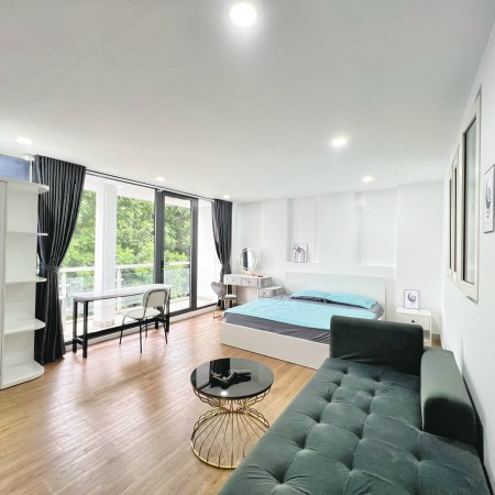 CHO THUÊ CHDV 1PN FULL NT Ở VÒNG XOAY TRUNG SƠN - NGAY MẶT TIỀN ĐƯỜNG, 45m2