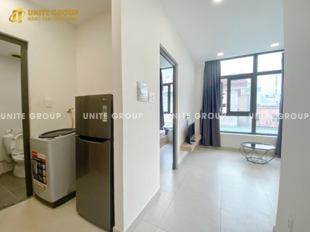 Căn Hộ 1PN Ban công full nội thất cách chợ Lý Phục Man 250m , gần nhà thi đấu Quận 7, 35m2