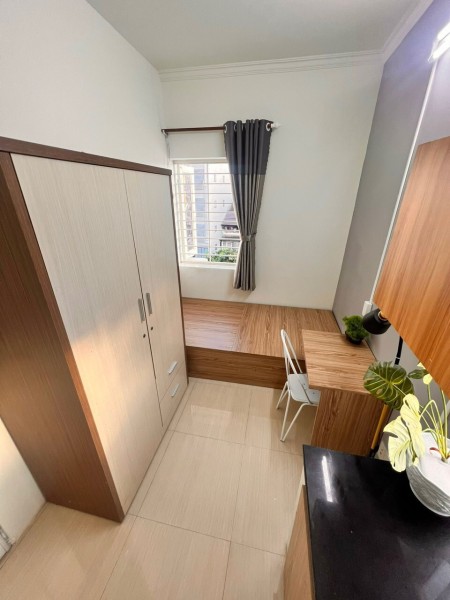 Studio full nội thất cửa sổ thoáng, 20m2