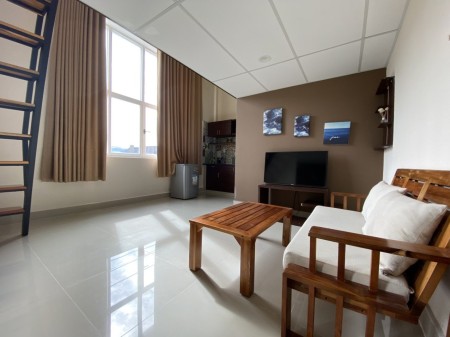 Căn hộ có gác Full NT ngay trung tâm tiện nghi, 35m2