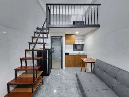 Căn hộ Duplex, full nội thất, gần ĐH TDT, Rmit, Lotte, tiện đi Q1, Q4, 35m2