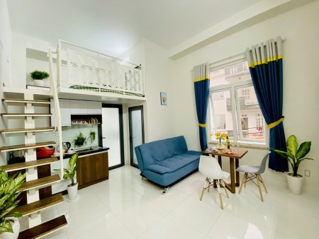 Duplex gác cao Sát Lotte Mart, gần Tdt, RMIT, UFM quận 7. Gần quận 4 và trung tâm, 35m2