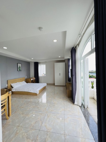 Căn hộ DV full NT - Ban công view đẹp - Q7, 30m2