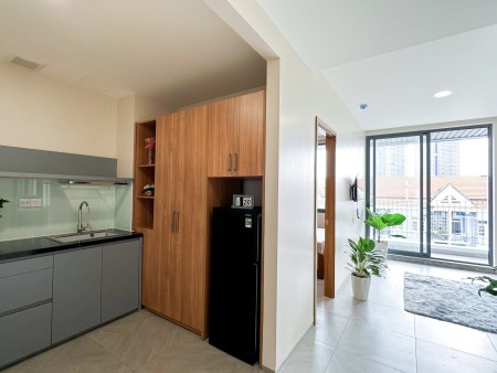 Căn Hộ 1PN ban công full nội thất gần Crescent Mall , bệnh viện Quận 7, 40m2