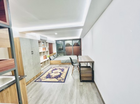 Studio cửa sổ Full nội thất rộng gần Lotte Quận 7, 30m2