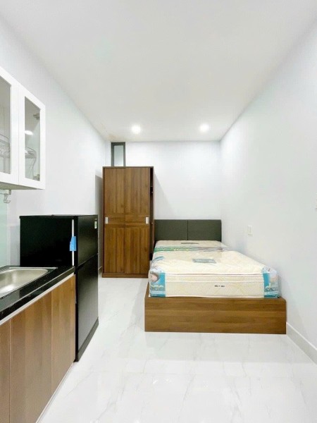 Căn Hộ studio full nội thất gần ĐH Tài Chính - Marketing , cầu Tân Thuận, 20m2