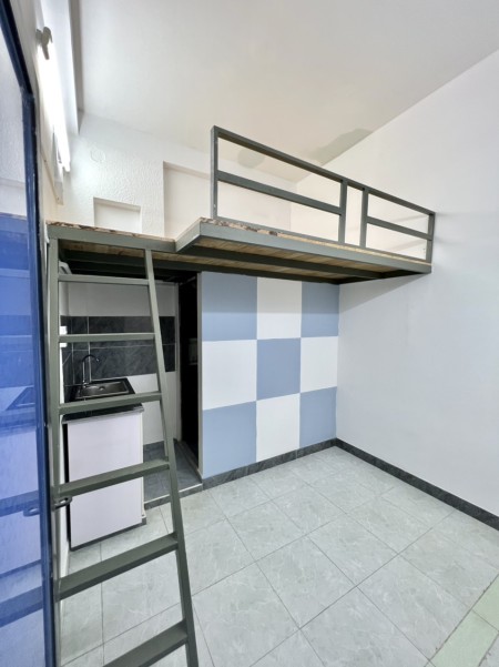 CHO THUÊ PHÒNG TRỌ MỚI XÂY 100% CÓ GÁC CAO NGAY CHỢ BÀ CHIỂU, 30m2