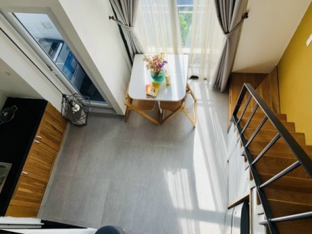 Siêu phẩm duplex Q7, cửa sổ lớn, máy giặt riêng, 35m2