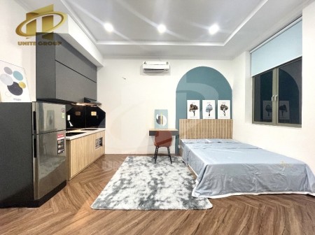 Căn hộ full nội thất, cửa sổ thoáng, gần KCX Tân Thuận, Go, tiện đi Quận 1, Quận 4, 35m2
