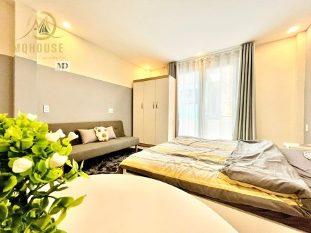 Căn hộ studio cửa sổ full nt gần Ngã 6 Cộng Hòa, ngã 5 Cống Quỳnh, 28m2